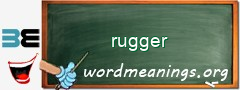 WordMeaning blackboard for rugger